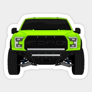 RAPTOR LIME Sticker